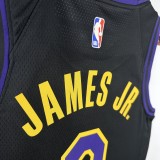 Los Angeles Lakers  City Edition Black #9 JAMES JR. 1:1 Quality NBA Season Jerseys 2026
