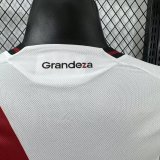 River Plate Home long  Player   1:1 Quality Soccer Jersey (可配广告) 25-26
