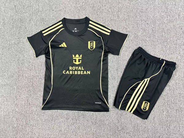 Fulham Away Kids  1:1 Quality Soccer Jersey  25-26