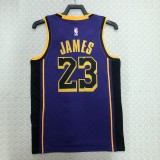 Los Angeles Lakers Jordan  Prople #23 James  round neck   1:1 Quality NBA Season Jerseys  2023