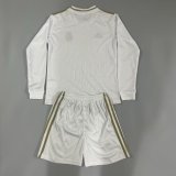 Retro Real Madrid long  home Kids  2019-2020