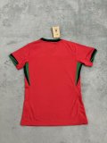 Portugal  home Women Fans  1:1 Quality Soccer Jersey   24-25