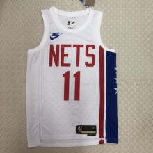 Brooklyn Nets Retro  White  #11 IRVING 1:1 Quality NBA  Season Jerseys 2023