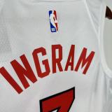 Toronto Raptors White #3 INGRAM 1:1 Quality NBA  Season Jerseys 2023