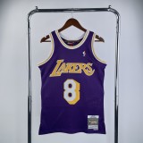 Los Angeles Lakers  Kobe #8 BRYANT  Mitchell & Ness 1996-97 Purple Hardwood Classics Swingman NBA Jersey