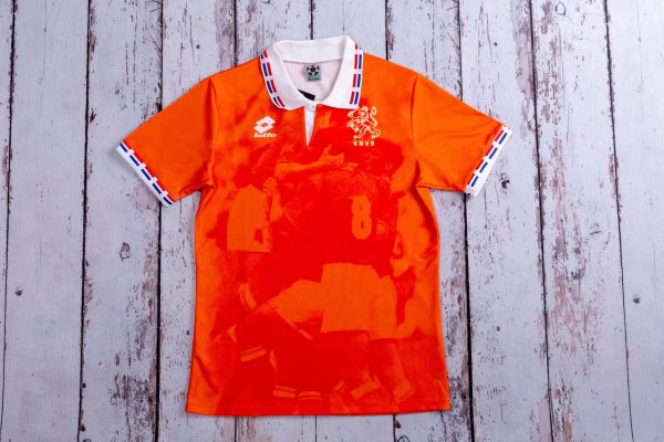 Retro Netherlands Home  1:1 Quality Soccer Jersey  1996