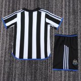 Retro Newcastle Home Kids Fans  1:1 Quality Soccer Jersey  1999-2000