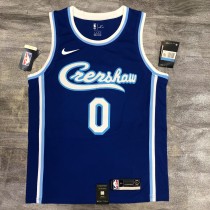 Los Angeles Lakers Blue Latin Night #0 YOUNG 1:1 Quality NBA Season Jerseys