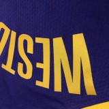 Retro Los Angeles Lakers Purple #0 WESTBROOK  1:1 Quality NBA Season Jerseys 2021