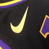 Los Angeles Lakers  Reward Edition Black  Kobe #24 BRYANT Round Neck 1:1 Quality NBA Season Jerseys 2021