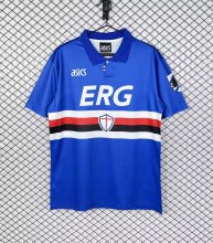 Retro Sampdoria Fans 1:1 Quality Soccer Jersey 1993-1994