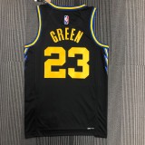 Golden State Warriors Black City Edition #23 GREEN 1:1 Quality NBA Season Jerseys  2022