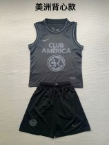 Club America vest kids 1:1 Quality Soccer Jersey  24-25