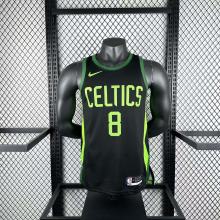 Boston Celtics City Edition  #8 PORZINGIS  NBA Jerseys  2025