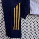 Real Madrid Windbreaker Sets With pants White 1:1 Quality Soccer Jersey  25-26