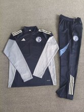 FC Schalke 04 Training Tracksuit Red 1:1 Quality Soccer Jersey   25-26