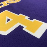 Los Angeles Lakers  75 year Pruple #4 RONDO 1:1 Quality NBA Season Jerseys