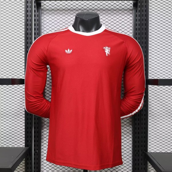Manchester United Long Sleeve T-shirt Special Edition Player 1:1 Quality Soccer Jersey 26-27