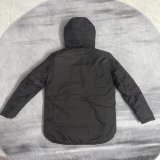 Spain Windbreaker  Cotton clothing Jacket Black  White 1:1 Quality Soccer Jersey  25-26