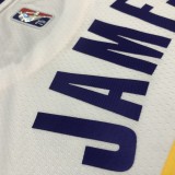 Los Angeles Lakers  75 Year  White #23  JAMES 1:1 Quality NBA Season Jerseys 2022