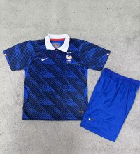France Home  Kids 1:1 Quality Soccer Jersey   26-27 (2026)