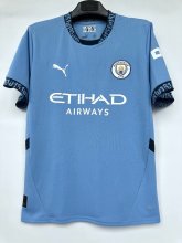 Manchester City home fans 1:1 Quality Soccer Jersey   24-25