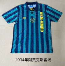 Retro Ajax Away  1:1 Quality Soccer Jersey  1994-1995