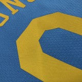 Los Angeles Lakers  Round Neck  MPLS  Blue #0 YOUNG 1:1 Quality NBA Season Jerseys