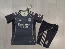 Real Madrid away kids Fans  1:1 Quality Soccer Jersey  25-26