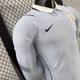 Uruguay Home player Long Sleeve 1:1 Quality Soccer Jersey  26-27 (2026)