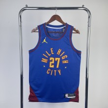 Denver Nuggets Blue #27 MIURRAY 1:1 Quality NBA  Season Jerseys 2023
