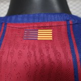 Barcelona  home  music festival  Player  1:1 Quality Soccer Jersey  25-26