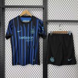 Inter Milan Home With Pants Sets Fans  1:1 Quality Soccer Jersey   25-26