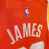 Cleveland Cavaliers Orange City Edition #23 JAMES 1:1 Quality NBA  Season Jerseys 2026