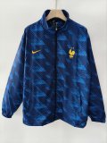 France Windbreaker Sets With pants  Blue 1:1 Quality Soccer Jersey  26-27 (2026)