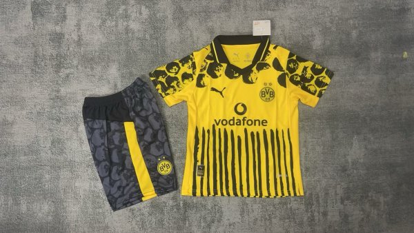 Dortmund Special Edition kids 1:1 Quality Soccer Jersey   25-26