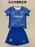 Eintracht Frankfurt  Concept version fans 1:1 Quality Soccer Jersey   have kids  (16-2XL)   24-25