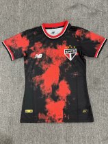 Sao Paulo third away women fans 1:1 Quality Soccer Jersey  24-25