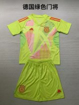 Germany goalkeeper Kids 1:1 Quality Soccer Jersey  24-25