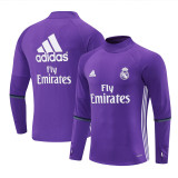 Retro Real Madrid  Training  Tracksuit  Purple 1:1 2016-2017