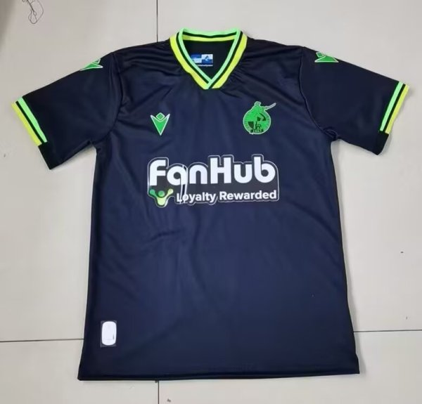 Bristol Rovers third away fans 1:1 Quality Soccer Jersey   24-25