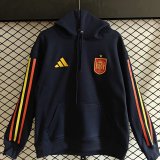 Spain Hoodie Black Blue Green  Red  Grey  White Jacket  Tracksuit  1:1 Quality Soccer Jersey  25-26