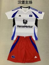 Hamburger SV  home  kids 1:1 Quality Soccer Jersey   24-25