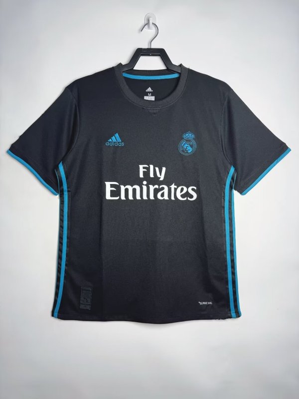 Retro Real Madrid away  Fans 1:1 Quality Soccer Jersey   2017-2018