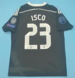 Retro  Real Madrid Third  Away Black Kits Suit 1:1 Quality Soccer Jersey   2014-2015