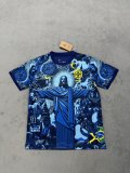 Brazil  Jesus Special Edition  Blue fans 1:1 Quality Soccer Jersey 25-26
