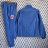 Colombia Windbreaker Sets With pants  Blue 1:1 Quality Soccer Jersey  26-27 (2026)