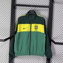 Brazil Windbreaker Green 1:1 Quality Soccer Jersey  26-27 （2026）