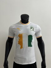 Cote dIvoire away player 1:1 Quality Soccer Jersey   25-26