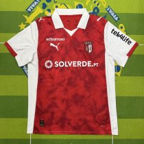 Braga Home  Fans 1:1 Quality Soccer Jersey 25-26